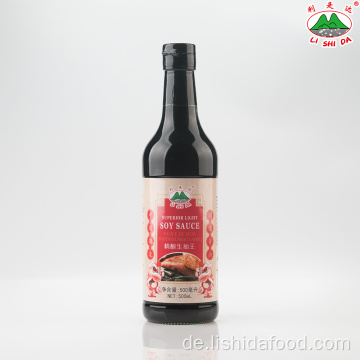 500ml Glasflasche Light Soy Sauce